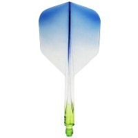 コンドル アックス スモール 染 グリーン/ブルー  CONDOR AXE Small Gradation Green/Blue|コンドル|ダーツフライト