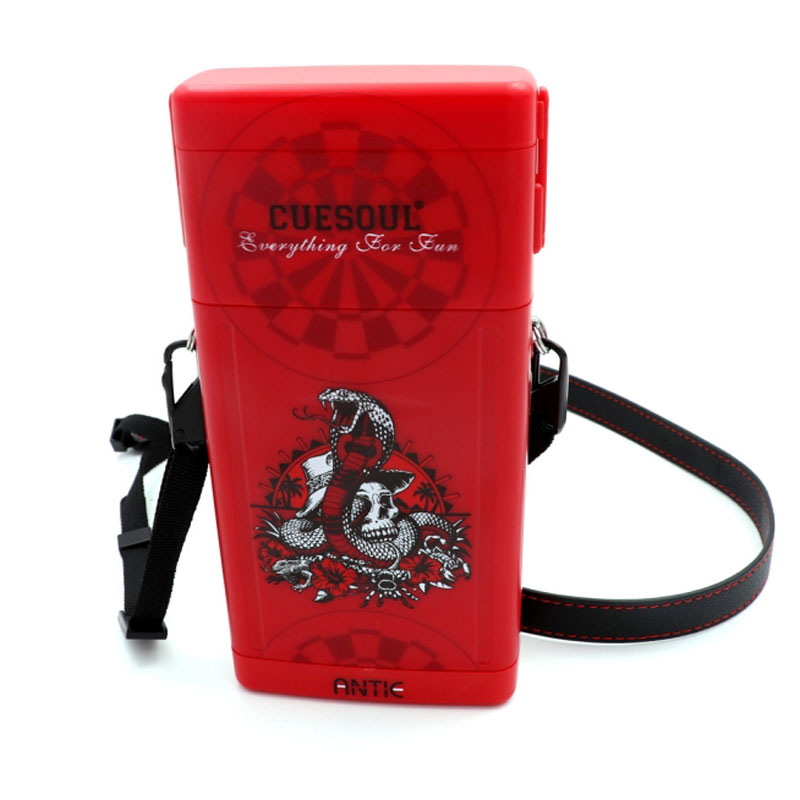 塼 ƥ  ǥå CUESOUL ANTIE Hard Dart Case design Red