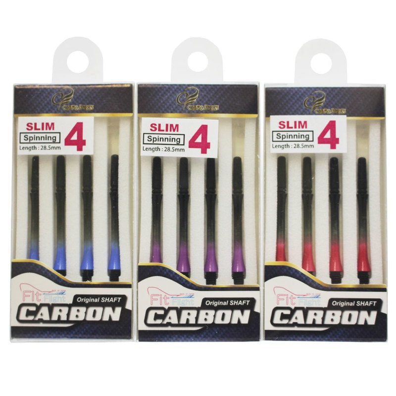 フィットカーボン プレミアムブラックグラデ スリム スピン Fit shaft