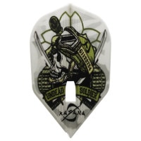 ダイナスティ エルフライト カミ 高橋祐介 ホワイト Dynasty LFlight KAMI L3k YUSUKE TAKAHASHI White|フライトL(シャンパン)|ダーツフライト