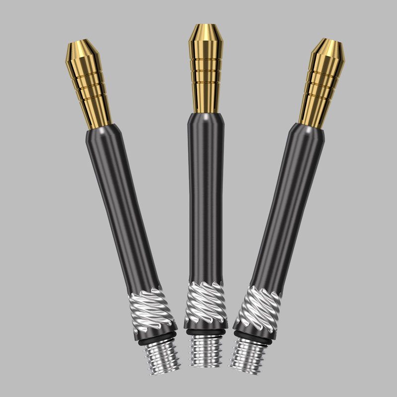 ROST NOIR    TARGET ピクセルチタニウムシャフトセット Target Titanium Dart Shafts | Pixel Grip, Intermediate, Black
