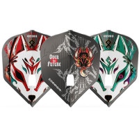 エルフライトプロ カミ 鈴木未来 3 L3k ガンメタ L-Flight PRO KAMI L3k Suzuki Mikuru ver.3 Gunmetal ダーツフライト|フライトL(シャンパン)|