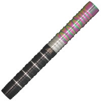 ダイナスティ エーフロー エディ1.1  ESF DYNASTY A-FLOW EDDIE 1.1 Edward Shouji Foulkes MODEL RAINBOW BLACK　ダーツ バレル|