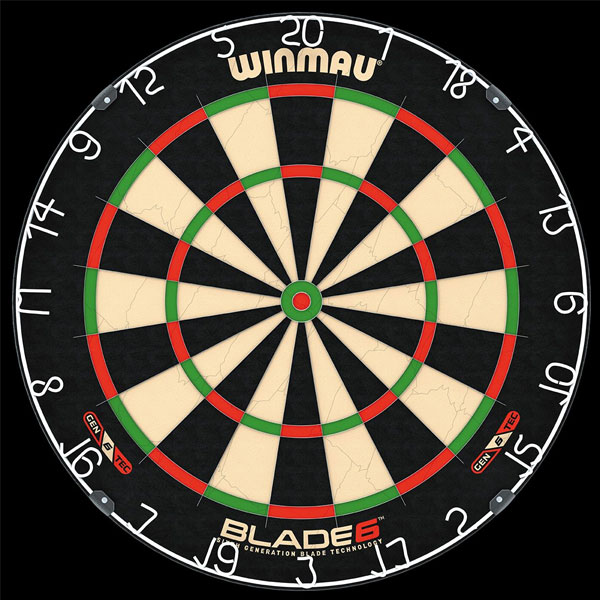 WINMAU BLADE 6 ダーツボード トリニダードカバー付き Amazon.co.jp: Winmau ウィンモウ Blade6 ブレード6 Dartboard