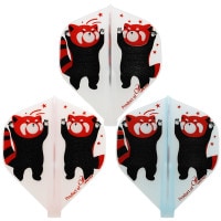フィットフライト プリント  レッドパンダ スタンダード Fit Flight Printed Red Panda Standard ダーツ フライト|フィット|ダーツフライト