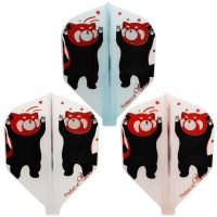 フィットフライト プリント レッドパンダ　シェイプ Fit Flight Printed Red Panda Shape ダーツ フライト|フィット|ダーツフライト