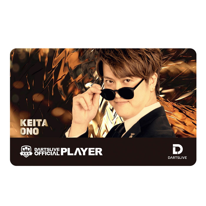 �����ĥ饤�� �ץ쥤�䡼 ���å� �軰�� ������� DARTSLIVE PLAYER GOODS 3rd Keita Ono�������ĥ饤�֥�����