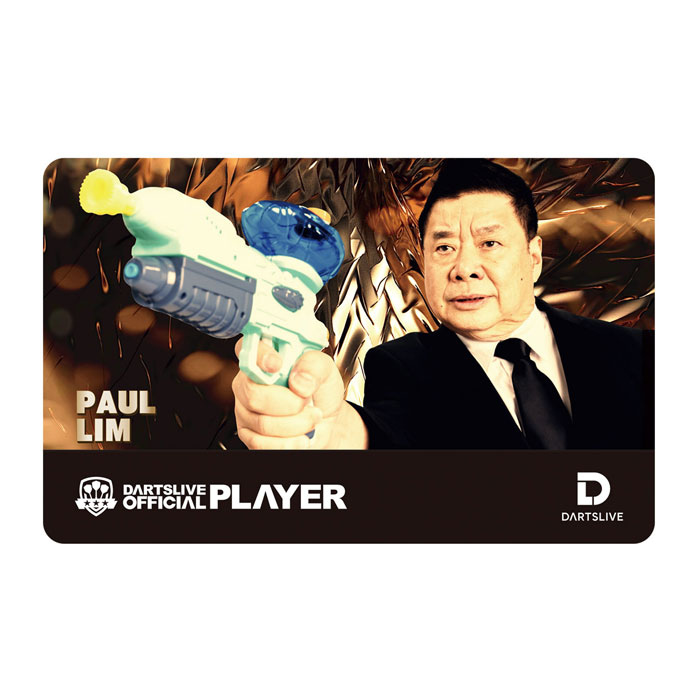�����ĥ饤�� �ץ쥤�䡼 ���å� �軰�� �ݡ����� DARTSLIVE PLAYER GOODS 3rd Paul Lim�������ĥ饤�֥�����