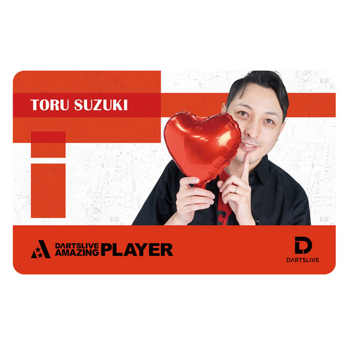 �����ĥ饤�� �ץ쥤�䡼 ���å� �軰�� ����Ű DARTSLIVE PLAYER GOODS 3rd Toru Suzuki�������ĥ饤�֥�����