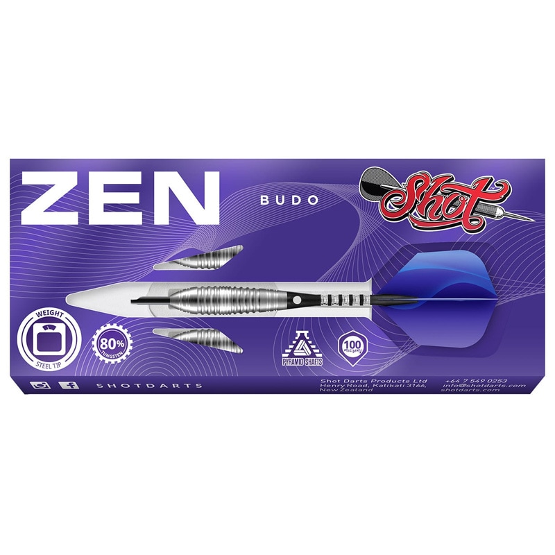 ショットダーツ ゼンシリーズ 武道 スティール 23g H・Shot darts ZEN
