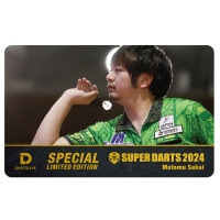 ダーツライブ スーパーダーツ2024 酒井素 DARTSLIVE SUPER DARTS2024 Motomu Sakai ダーツライブカード　ダーツライブテーマ|カード|アクセサリー