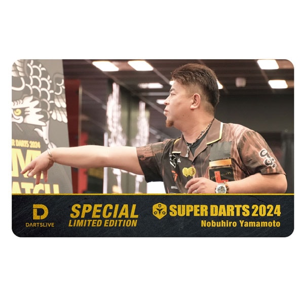 �����ĥ饤�� �����ѡ�������2024 ���ܿ��� DARTSLIVE SUPER DARTS2024 Nobuhiro Yamamoto �����ĥ饤�֥����ɡ������ĥ饤�֥ơ���