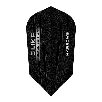 �ϥ����� ���ꥫ �֥�å� ����� Harrows SILIKA BLACK SLIM ������ �ե饤��