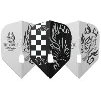 エルフライトプロ  鈴木未来 V6 L3 L-Flight PRO MIKURU ver.6 L3　ダーツ フライト|フライトL(シャンパン)|ダーツフライト