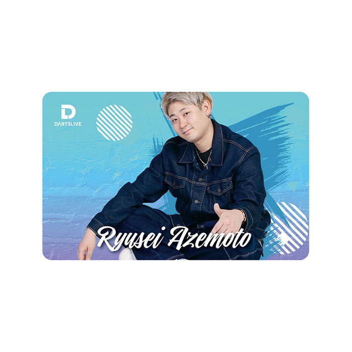 �����ĥ饤�� �ץ쥤�䡼 ���å� ��5�� �͸�δ�� DARTSLIVE PLAYER GOODS 5th Ryusei Azemoto�������ĥ饤�֥�����
