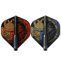 フィットフライト プリント  サムライスカル スタンダード Fit Flight Printed Samurai Skull Standard ダーツ フライト|フィット|ダーツフライト