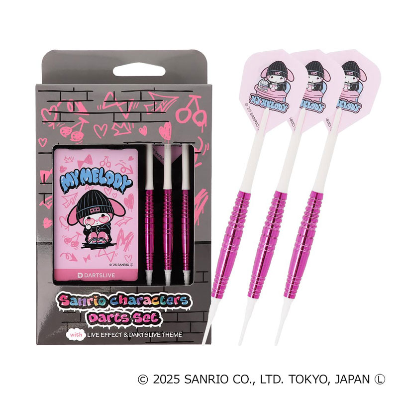ͽʡۡ7/24ȯۡڤҤȤ1ޤǡۥꥪ ĥå2025 ޥǥ Sanrio Sanrio characters darts set my melody