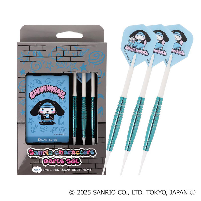 ͽʡۡ7/24ȯۡڤҤȤ1ޤǡۥꥪ ĥå2025 ʥ Sanrio Sanrio characters darts set Cinnamoroll