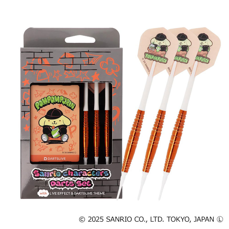 ͽʡۡ7/24ȯۡڤҤȤ1ޤǡۥꥪ ĥå2025 ݥݥץ Sanrio Sanrio characters darts set Pompompurin