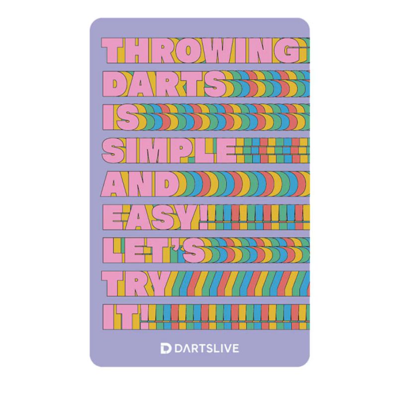 �����ĥ饤�� ������ 59-5 dartslive game card 59-5