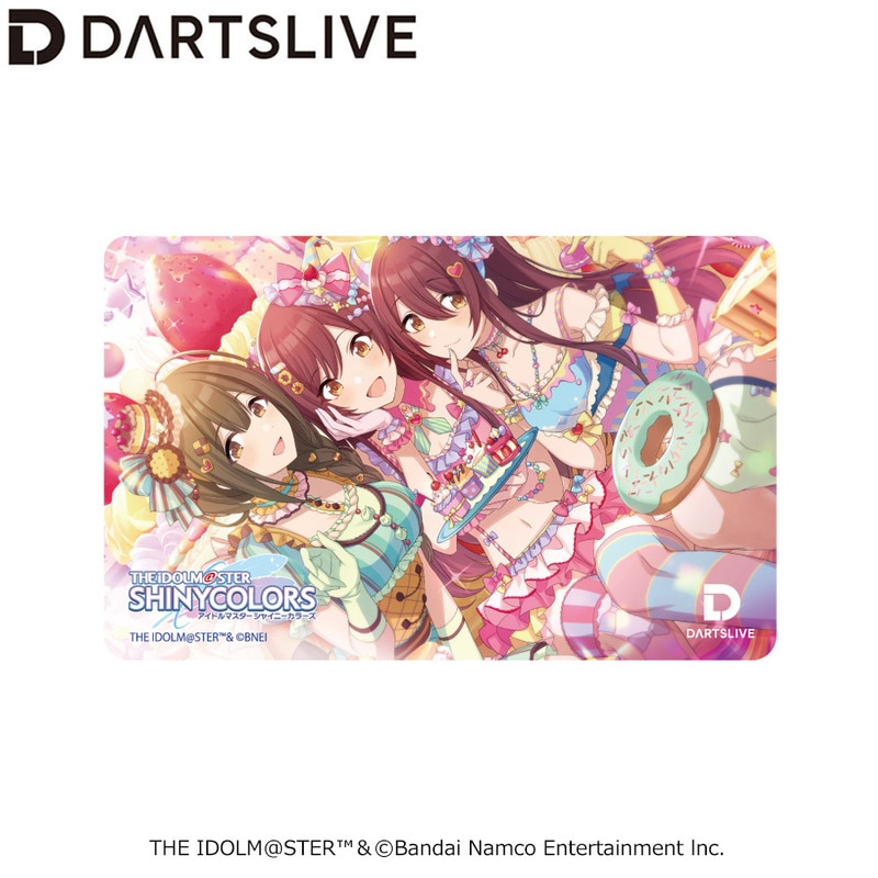 ��ͽ���ʡۡ�4/8ȯ��ۥ����ɥ�ޥ����� ���㥤�ˡ����顼�� �����ĥ饤�֥����� 283�ץ� ���륹�ȥ���ꥢ Idolmaster Darts Live Card