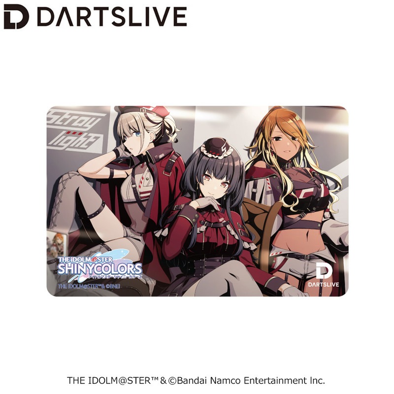 ダーツの伝説 限定ダーツライブカード　最安値 予約商品】【4/8発売】アイドルマスター シャイニーカラーズ ダーツ
