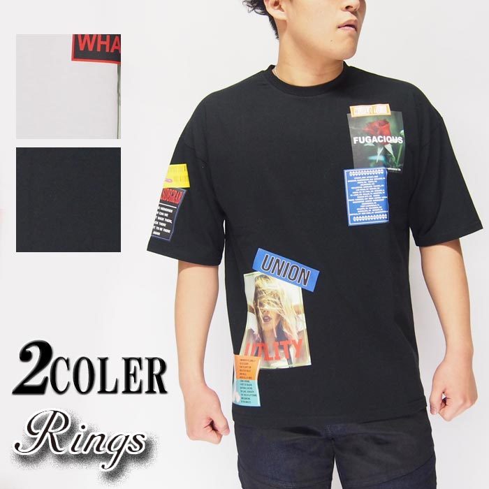Rings[リングス] 転写パッチプリント Tシャツ/半袖/129213【Rings
