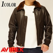 AVIREX ��������å��� G-1 ������ �ե饤�� �쥶�� ���㥱�å� �������� ��� �ܳ� �쥶�� �ץ����  6191069/����̵����AVIREX���鿷��㥱�åȤ��о�!!��