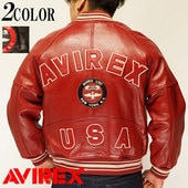 AVIREX ��������å��� �С����ƥ� �ӳ� ���쥶�� ���㥱�å� �������� ��� �ܳ� �쥶�� �ץ����  6181032/����̵����AVIREX���鿷��㥱�åȤ��о�!!��