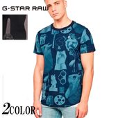 ���������� ���� G-STAR RAW T����� Ⱦµ ��� Lash Materials Allover GR T-Shirt D17119-C334/����̵���ڥ������������鿷��T����Ĥ��о�!!��