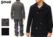 Schott[����å�] 753US PEA COAT 24oz/�ԡ�������/7118/����̵����Schott�ۡڥ���åȡ�