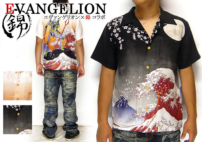 EVANGELION エヴァンゲリオン アロハシャツ(XL) 新品タグ付き！。