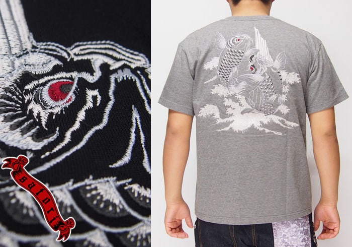 45R 海ものがたり　鯉のぼり　半袖Tシャツ 45R45年ものがたり四角Tシャツ 3枚セット（インディゴ）: WOMEN｜45R