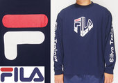 ���ָ������7590�ߤ�40%OFF������[SALE] FILA[�ե���]�إ�ơ��� ���󥰥��꡼�� ���롼�ͥå� ����T�����/FM9425