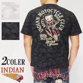 INDIAN MOTOCYCLE[���ݎÎގ����ݎӎĎ�������]�ߥ٥ƥ��֡��� �٥ƥ��� �Х��� �ɽ� T�����/Ⱦµ/BBI-910/����̵���ڥ���ǥ����󤫤鿷��T����Ĥ��о�!!��