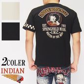 INDIAN MOTOCYCLE[���ݎÎގ����ݎӎĎ�������]�ߥ٥ƥ��֡��� �٥ƥ��� �졼���� �ɽ� T�����/Ⱦµ/BBI-914/����̵���ڥ���ǥ����󤫤鿷��T����Ĥ��о�!!��