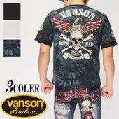 ���ָ������8690�ߤ�40%OFF������[SALE] VANSON[�Х󥽥�] ������������ �������� �ɽ� T�����/Ⱦµ/NVST-906