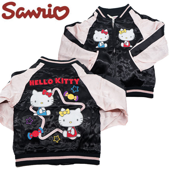 サンリオ ハローキティ ピンキーガールズ コラボ スカジャン M レア