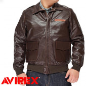AVIREX ��������å��� A-2 �ץ졼�� �ե饤�� �쥶�� ���㥱�å� �������� ��� �ܳ� �쥶�� �ץ���� 6181061 ����̵����AVIREX���鿷��쥶�����㥱�åȤ��о�!!��