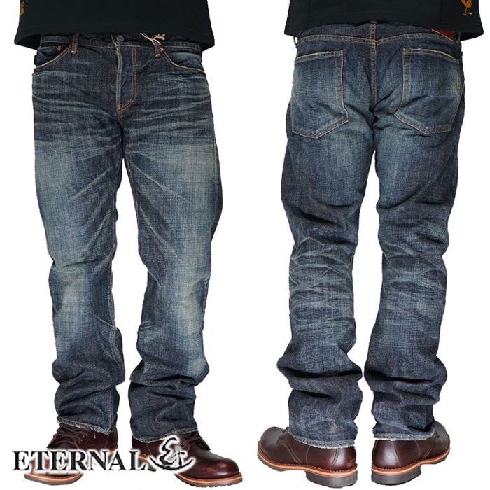 ETERNAL エターナル ジーンズ 5ポケット ローライズストレート