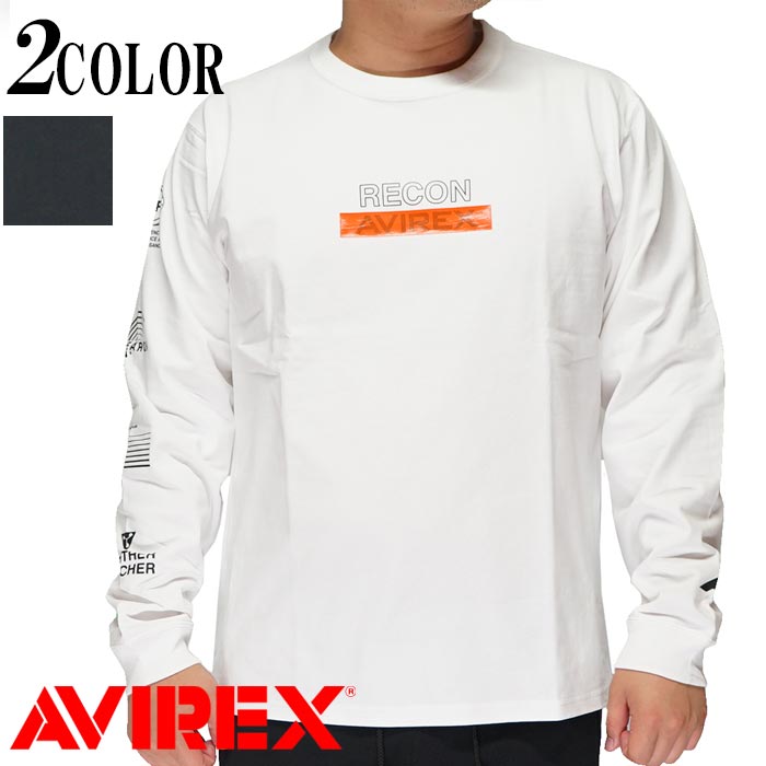 AVIREX アヴィレックス アビレックス 長袖 Tシャツ プリントTシャツ 