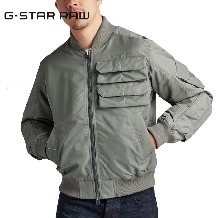 ���ָ������29700�ߤ�10%OFF������[SALE] ���������� ���� G-STAR RAW ���㥱�å� �������� ��� CHEST POCKET BOMBER D20117-C143 �ڥ������������鿷����������о�!!��/����̵��