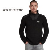 ��󥵥����Τ����17600�ߤ�30%OFF������[SALE] ���������� ���� G-STAR RAW �˥å� �������� ��� MIXED FABRIC HALF ZIP KNITTED SWEATER D20417-B670 �ڥ������������鿷����������о�!!��/����̵��