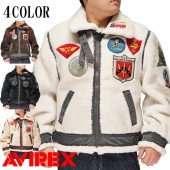 AVIREX ��������å��� ���ӥ�å��� �ߥ꥿�꡼ ��ȥ� �ܥ� B-3 �ȥåץ��� �������� ��� 6112177 ����̵����AVIREX���鿷����������о�!!��