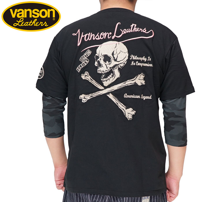 期間限定定価9350円を10%OFFセール[SALE] VANSON バンソン Tシャツ