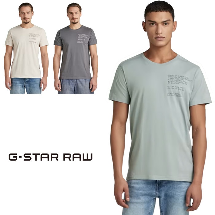 ���ָ������6600�ߤ�10%OFF������[SALE] ���������� ���� G-STAR RAW T����� Ⱦµ ��� KORPAZ LOGOS GRAPHIC T-SHIRT D21376-336 �ڥ������������鿷��T����Ĥ��о�!!��/����̵��