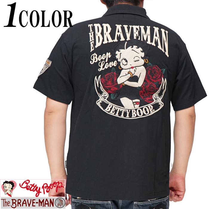 THE BRAVEMAN ベティ・ブープ Tシャツ美品✨️ 半袖Tシャツ THE BRAVEMAN×BETTY BOOP ベティ・ブープ bbb-2213