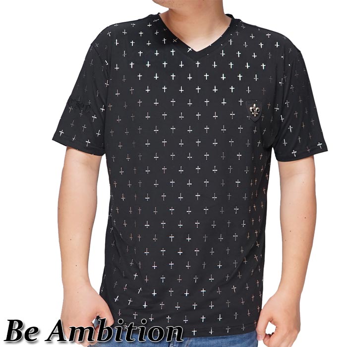 Be Ambition �ӡ�����ӥ���� Ⱦµ T����� ��� ��� ��åڥ�������ɽ� V�ͥå� T22103 ����̵����Be Ambition[�ӡ�����ӥ����]���鿷��T����Ĥ��о�!!��