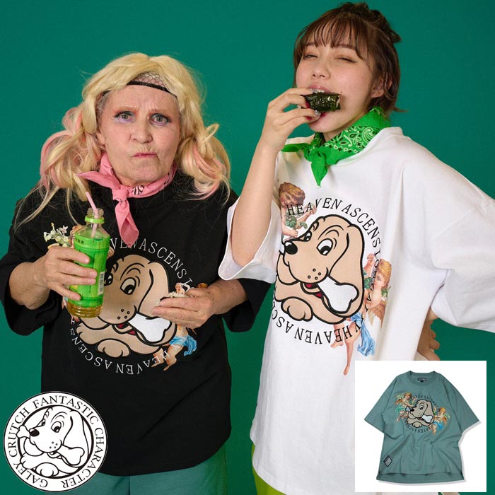 GALFY ガルフィー Tシャツ 半袖 メンズ レディース 天使とGALFY Tee