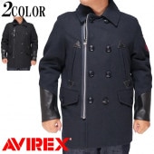 AVIREX ��������å��� �ȥ��������� NAVAL PEAJACKET �������� ��� ���㥱�å� 6122143 ����̵����AVIREX���鿷��ȥ��������Ȥ��о�!!��